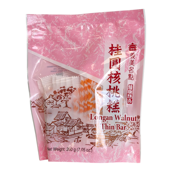 義美桂圓核棗糕 - IMEI Longan Walnut Date Thin Bar 10-ct