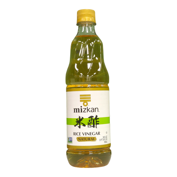 MIZKAN RICE VINEGAR NATURAL PET 709 ml