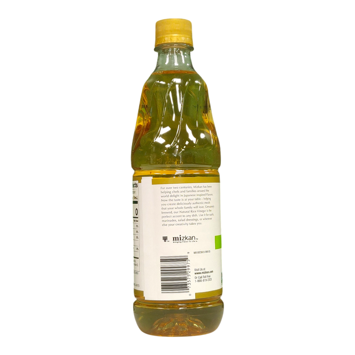 MIZKAN RICE VINEGAR NATURAL PET 709 ml