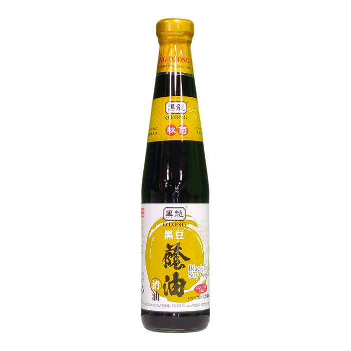 黑龍秋菊黑豆蔭油 - O'Long Premium Black Bean Soy Sauce 400ml