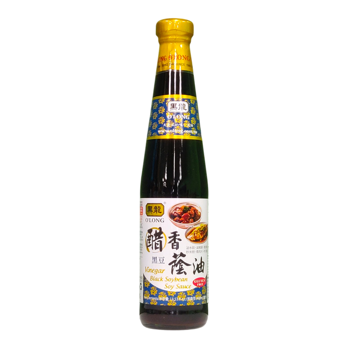 黑龍Vinegar蔭油 - O'Long Vinegar Black Bean Sauce 400ml