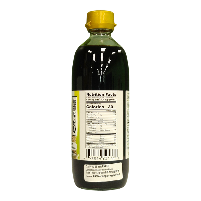 日本山木蕎麥麵沾醬 - Yamaki Soba Sauce Tsuyu 500ml