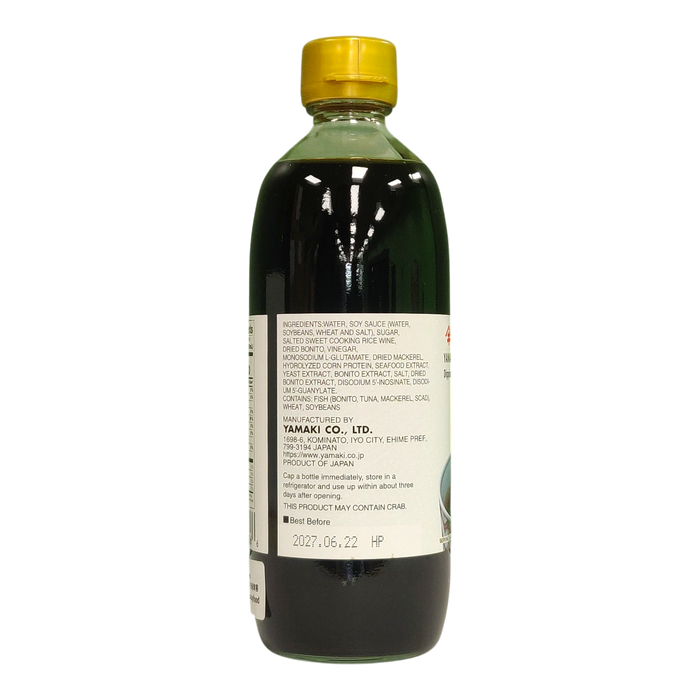 日本山木蕎麥麵沾醬 - Yamaki Soba Sauce Tsuyu 500ml