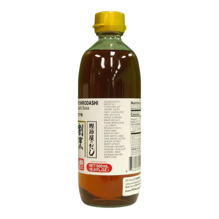 日本山木鰹節屋白醬油 - Yamaki Kappo Shirodashi 500ml