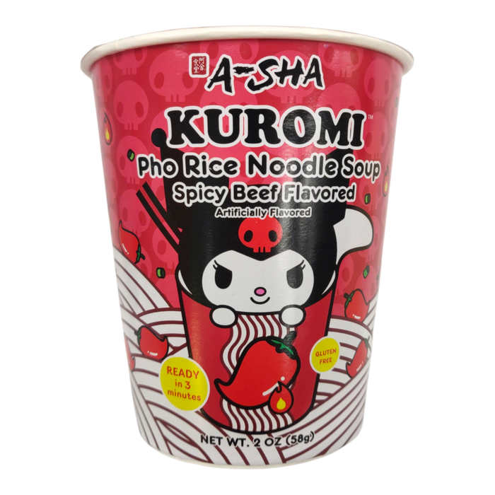 Kuromi Spicy Beef Pho Rice Noodle Soup