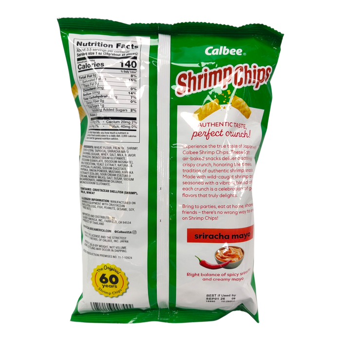 CALBEE SHRIMP CHIPS SRIRACHA MAYO 94g