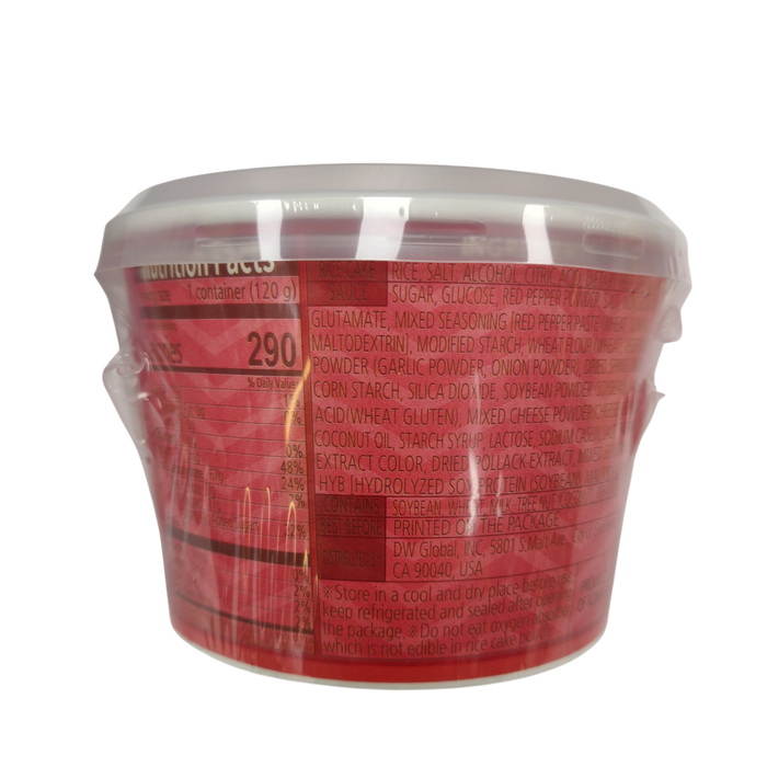DONG WON HOT SPICY TOPOKKI CUP 8/4.23 OZ
