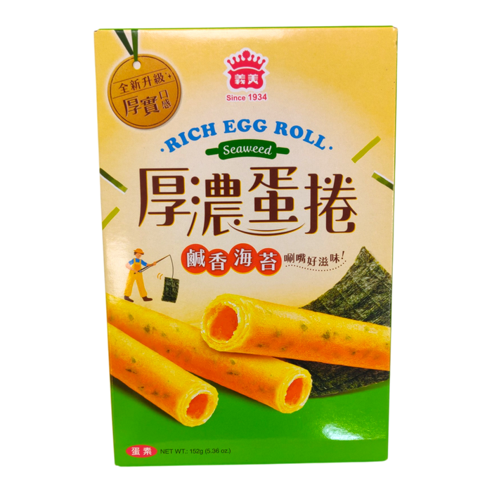 義美海苔蛋捲 - I MEI EGG ROLL Seaweed 152g