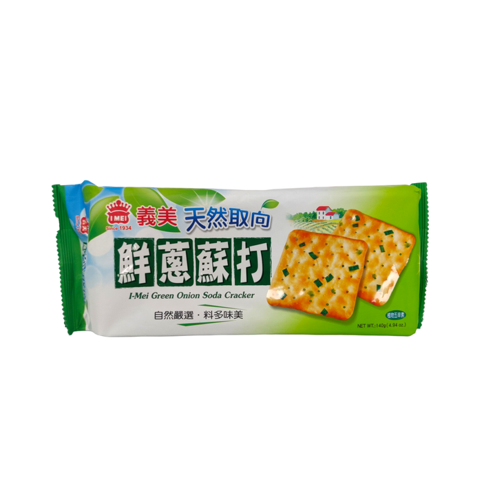 義美鮮蔥蘇打 - I MEI SODA CRACKER GREEN ONION 140g
