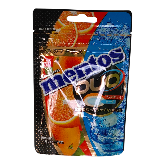 曼陀朱DUO血橙蘇打味 - KRACIE MENTOS DUO BLOOD ORANGE SODA