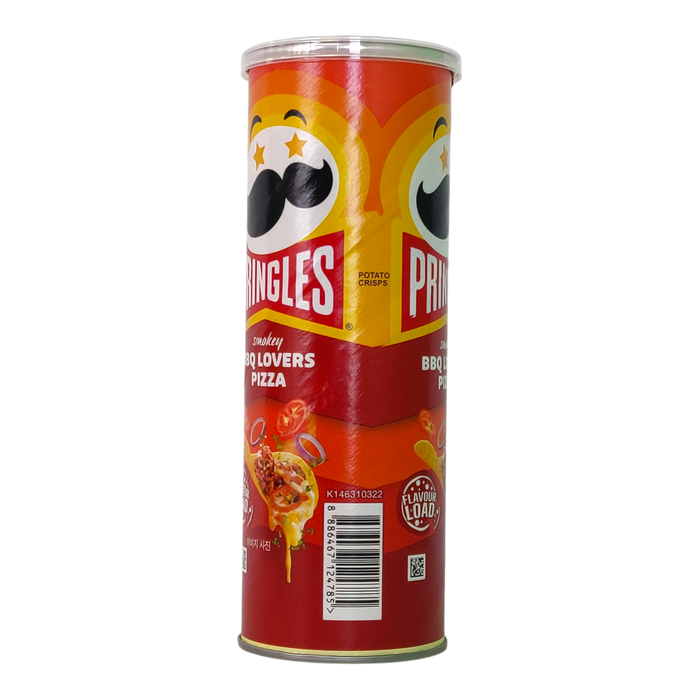Pringles Smokey Bbq Pizza Flavor 102G