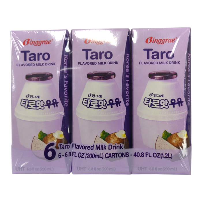 Binggrae Taro Flavored Milk 6-ct