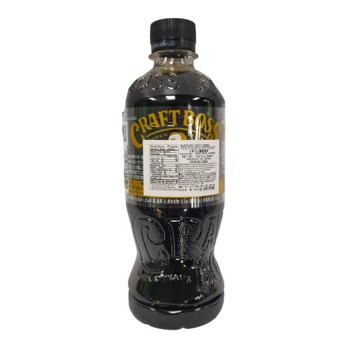 三多力工藝黑咖啡 - SUNTORY CRAFT BOSS BLACK COFFEE 500ML