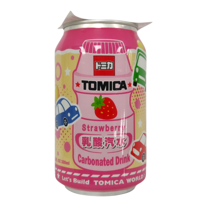 Gt Carbonated Drink Strawberry 330Ml