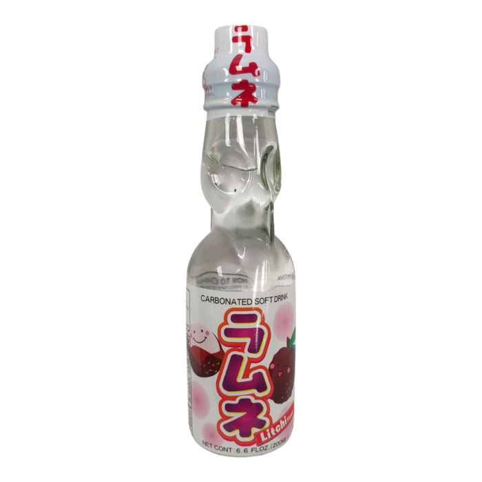 日本彈珠汽水(荔枝) - Bin Iri Ramune - Lychee 200Ml