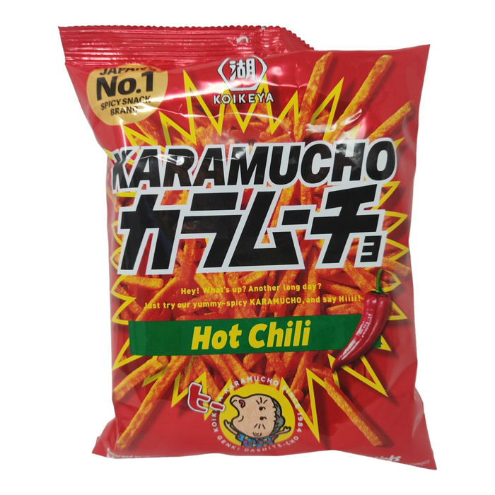 湖池屋薯條 (辣) - Koikeya Karamucho 辣椒條 100g