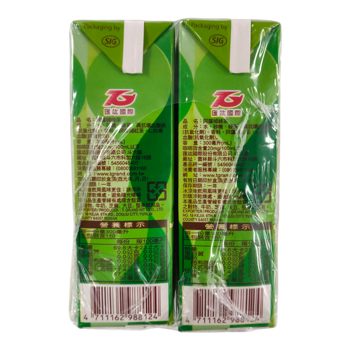 Assam Green Tea 6-ct