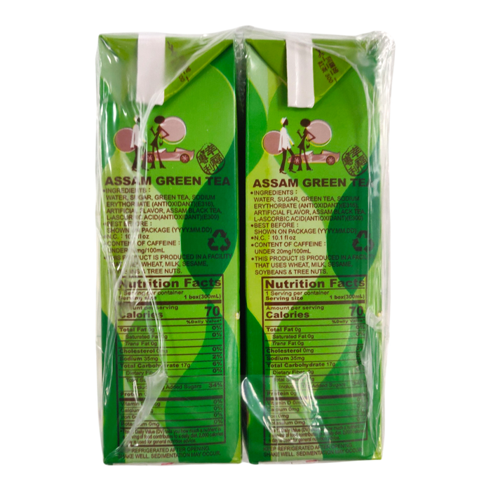 Assam Green Tea 6-ct