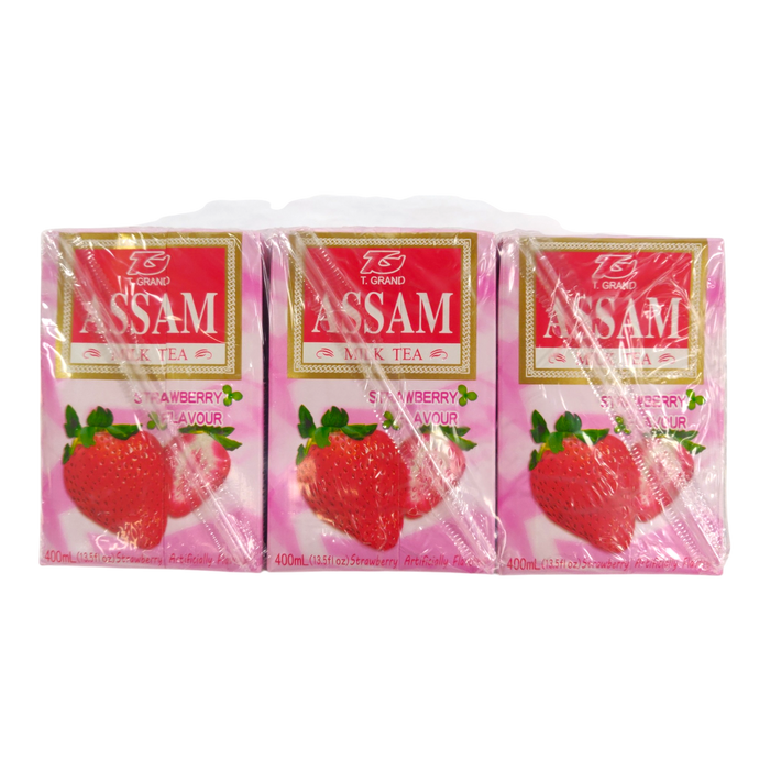 Assam Milk Tea Strawberry Flavor 6-ct
