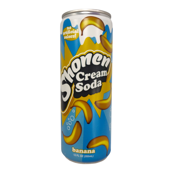 Shonen Banana Creme Soda 355Ml