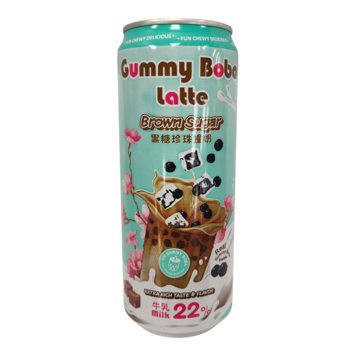 O'S Gummy Boba Latte Brown Sugar 470Ml