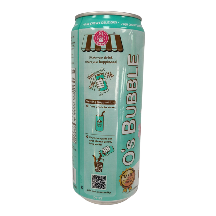 O'S Gummy Boba Latte Brown Sugar 470Ml