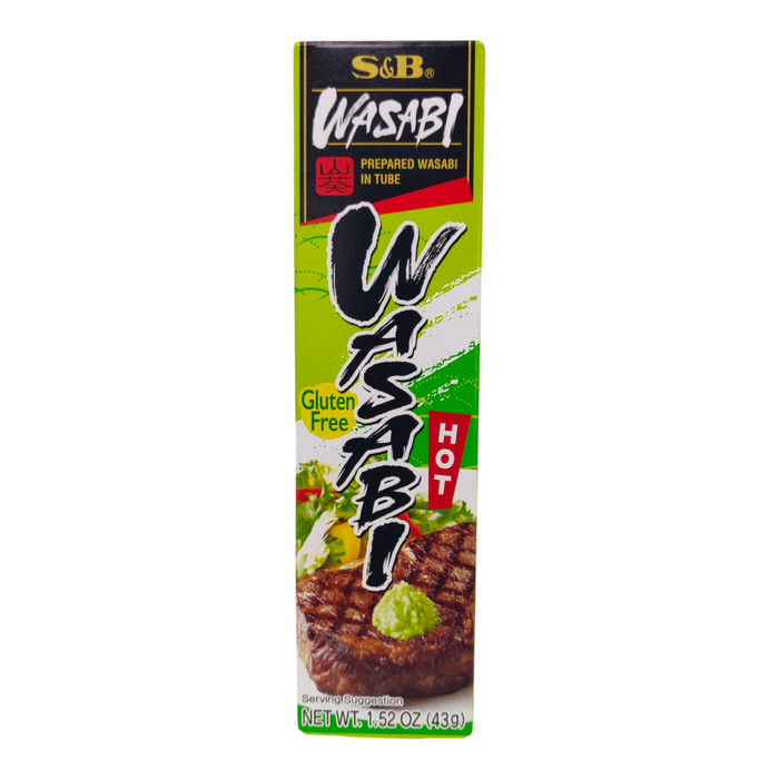 愛思必山葵芥茉條 - S&B Prepared Wasabi In Tube 43G