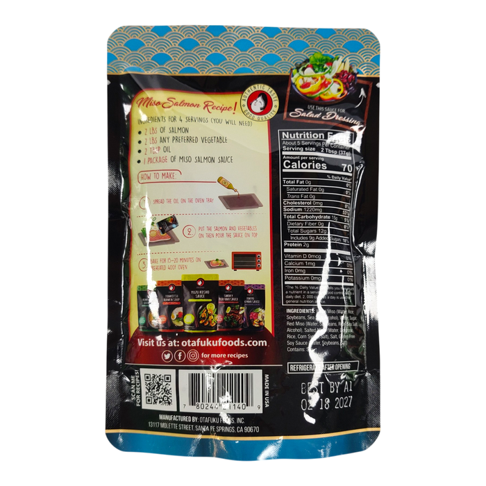 Otafuku Authentic Miso Salmon Sauce