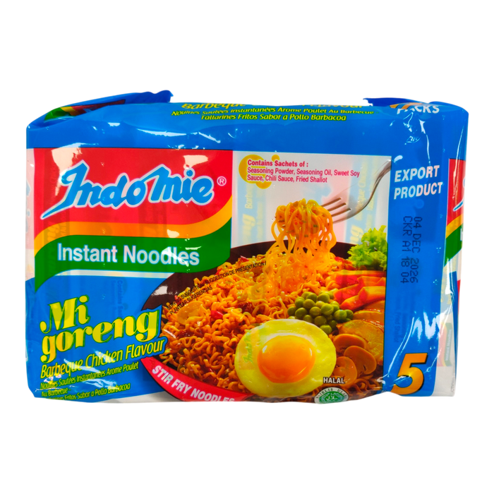 Indomie Mi Goreng BBQ Chicken Noodle 5-ct