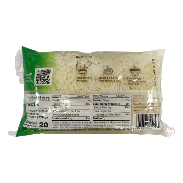 House Food Tofu Shirataki Angel Hair 226g