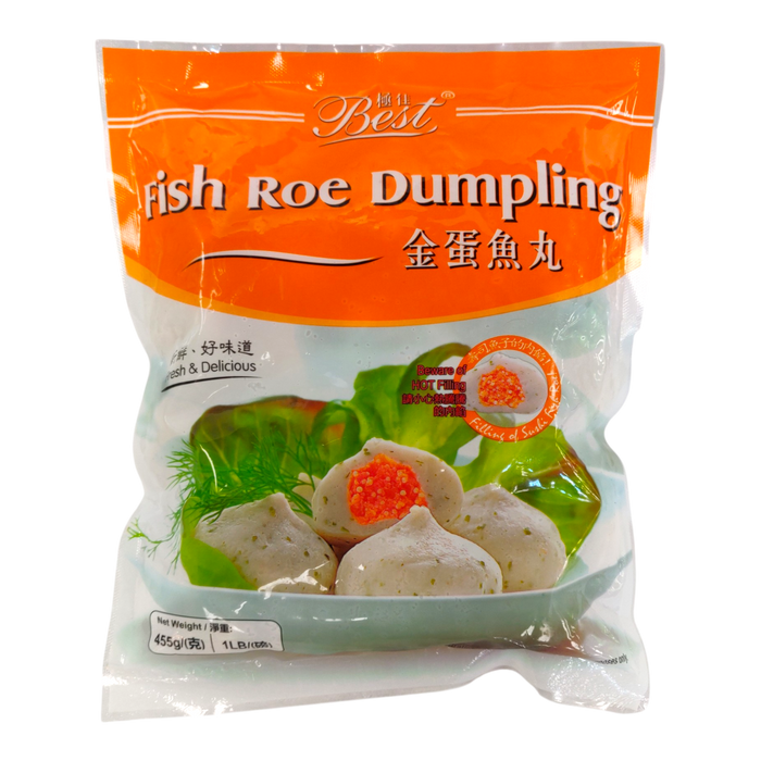 極佳金蛋魚丸 - Best Fish Roe Dumpling 1 Lbs