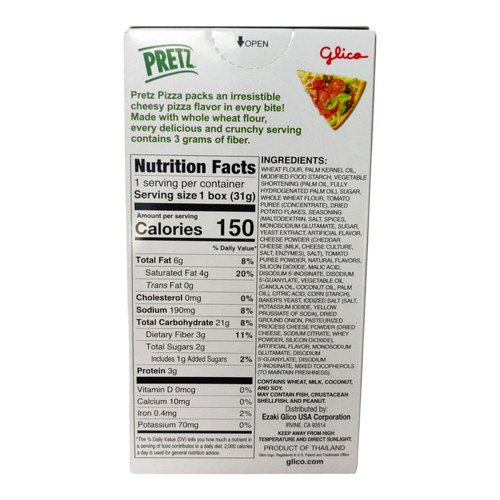 固力高百力枝披薩棒 - Glico Pretz Baked Biscuit Pizza 31G