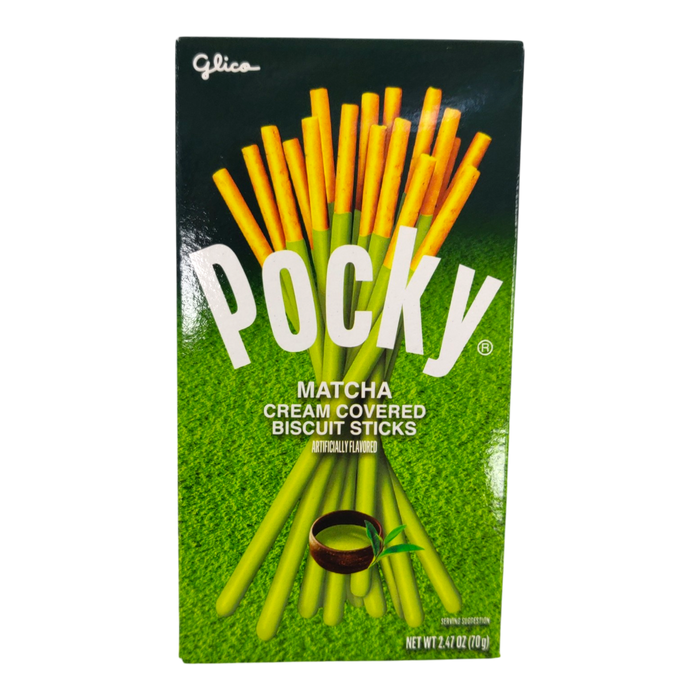百吉抹茶餅乾 - Pocky Matcha Green Tea Biscuit Stick 70G