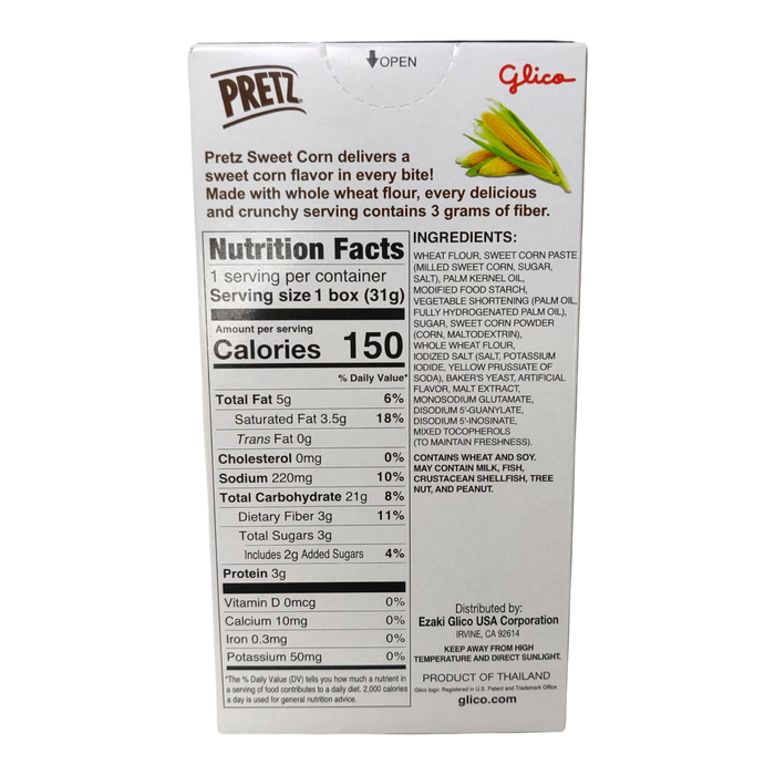 Glico Pretz Sweet Corn