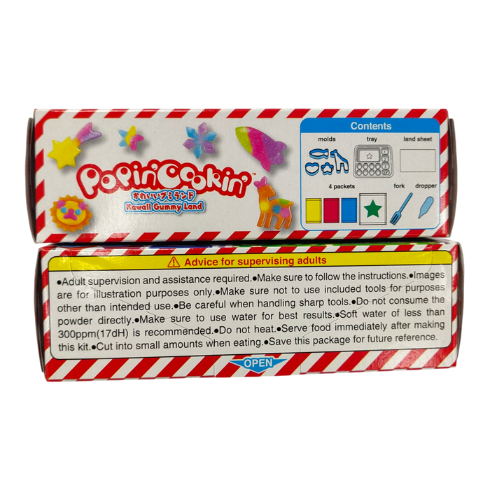 日本知育菓子組合糖 - Popin Kracie Kawaii Gummy Land Candy