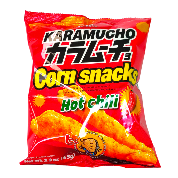 Koikeya Karamucho Corn Snack Hot Chili