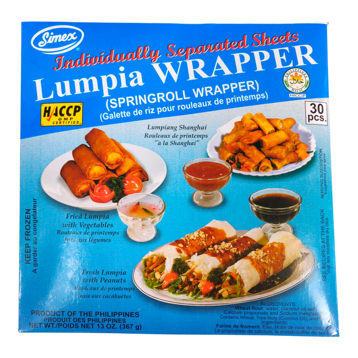 Simex Lumpia Wrappers (Isl) 30P