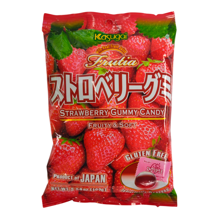 春日井軟糖 - Kasugai Strawberry Gummy Candy