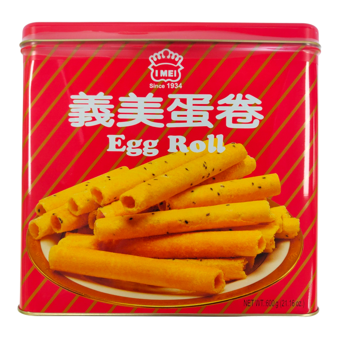 義美蛋捲禮盒 - I Mei Gift Pk Egg Roll Tin 600G