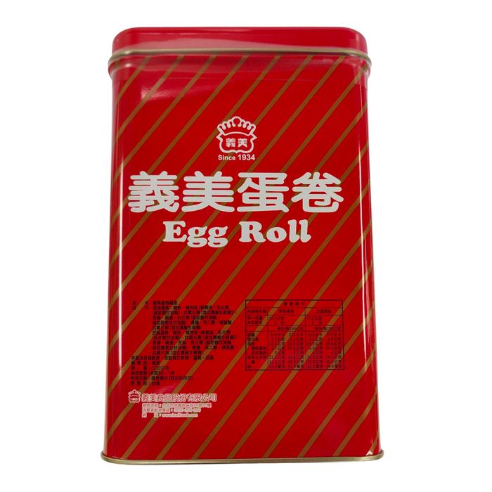 義美蛋捲禮盒 - I Mei Gift Pk Egg Roll Tin 600G