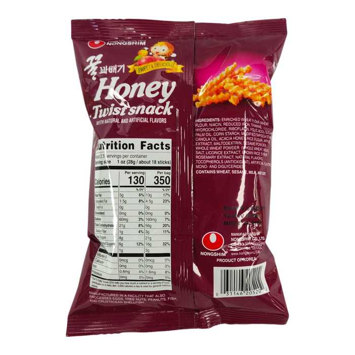 Nongshim Honey Twist Snack