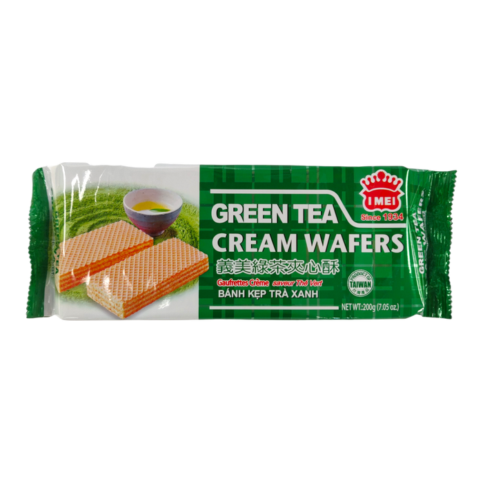 義美綠茶夾心酥 - Imei Green Tea Flavor Wafer Cookie 200G