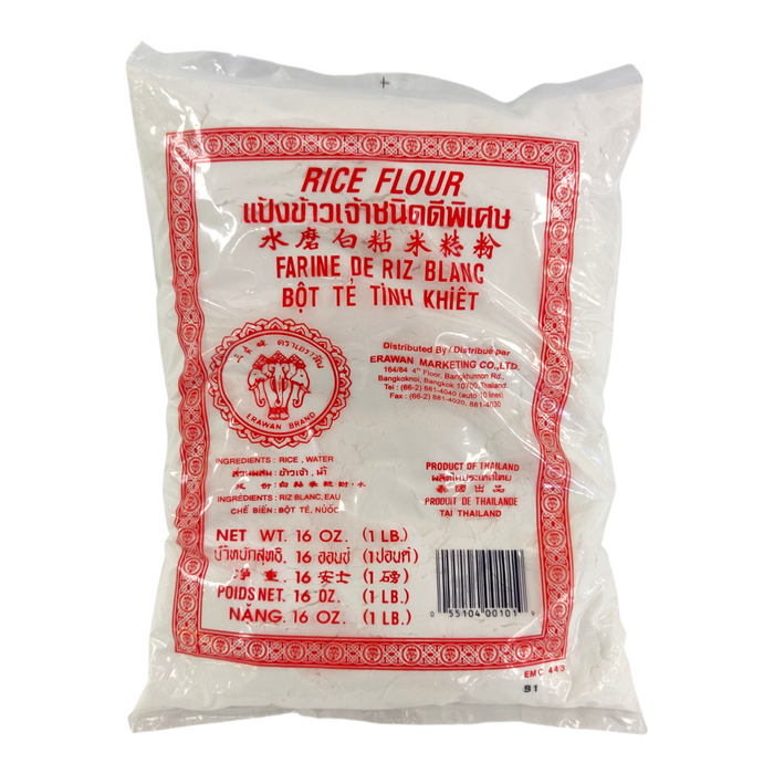 三象白粘米粉 - Erawan Rice Flour 16Oz