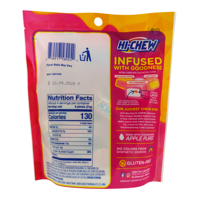 Morinaga Hi Chew Infrusions Stand 24-ct