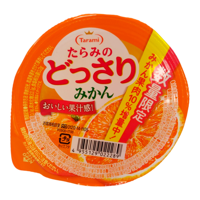 Tarami Big Jelly Cup - Mandarin Orange 230G