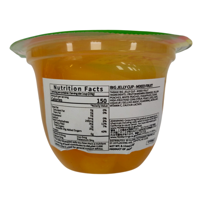 Tarami Big Jelly Cup - Mixed Fruit 230G