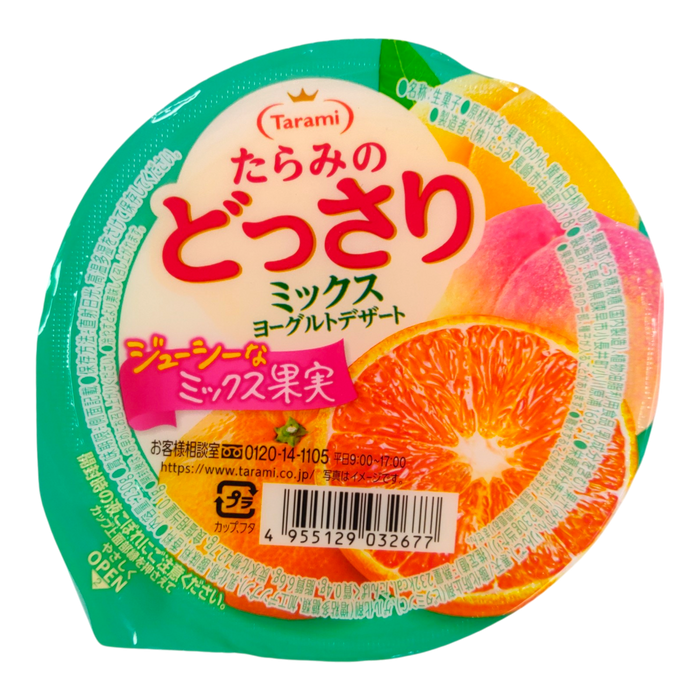 Tarami Big Jelly Cup Mixed Fruit Dessert 230G