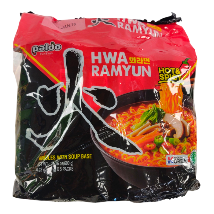 八道辣麵 - Paldo Hwa Spicy Ramen 5-ct