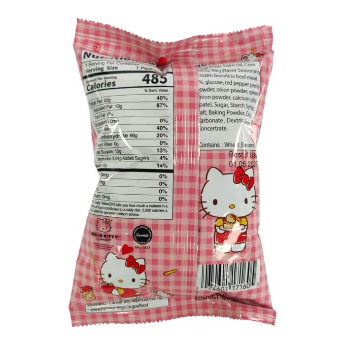 Hello Kitty Wheat Cracker Bbq Chips 100G