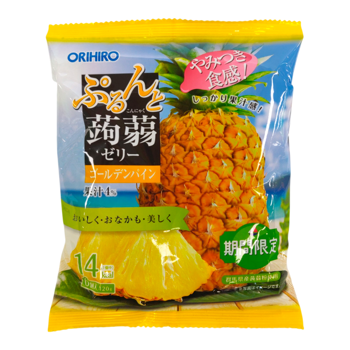 Orihiro Jelly Pineapple Flavor 6-ct